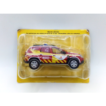 Dacia Duster Secours Medical Straż Pożarna Pomoc Medyczna - skala 1:43 - Hachette
